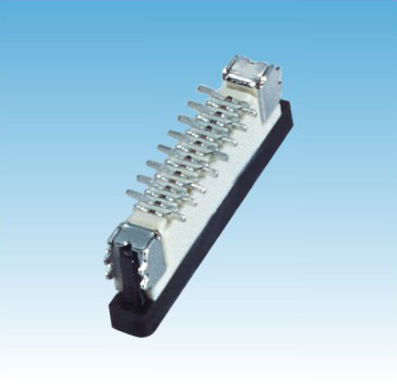 0.5FPC 立式 SMT 正/反脚位(半包式接地片)